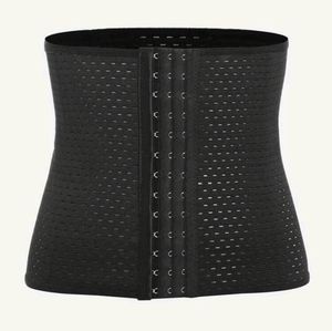 Steel boned waist trainer